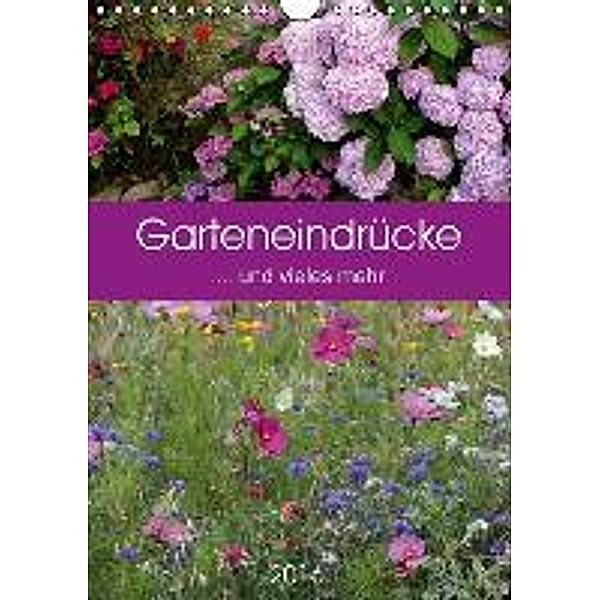 Garteneindrücke (Wandkalender 2016 DIN A4 hoch), Manuela Falke
