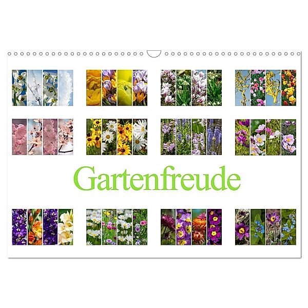 Gartenfreude (Wandkalender 2025 DIN A3 quer), CALVENDO Monatskalender, Calvendo, Steffen Gierok