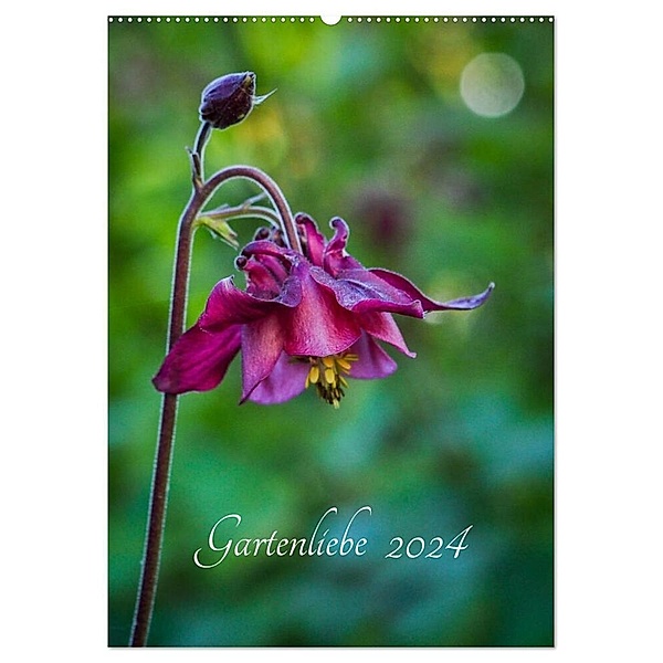 Gartenliebe (Wandkalender 2024 DIN A2 hoch), CALVENDO Monatskalender, Gartenchaosliebe
