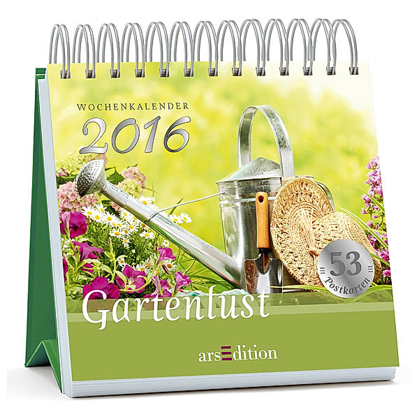 Gartenlust, Postkartenkalender 2016