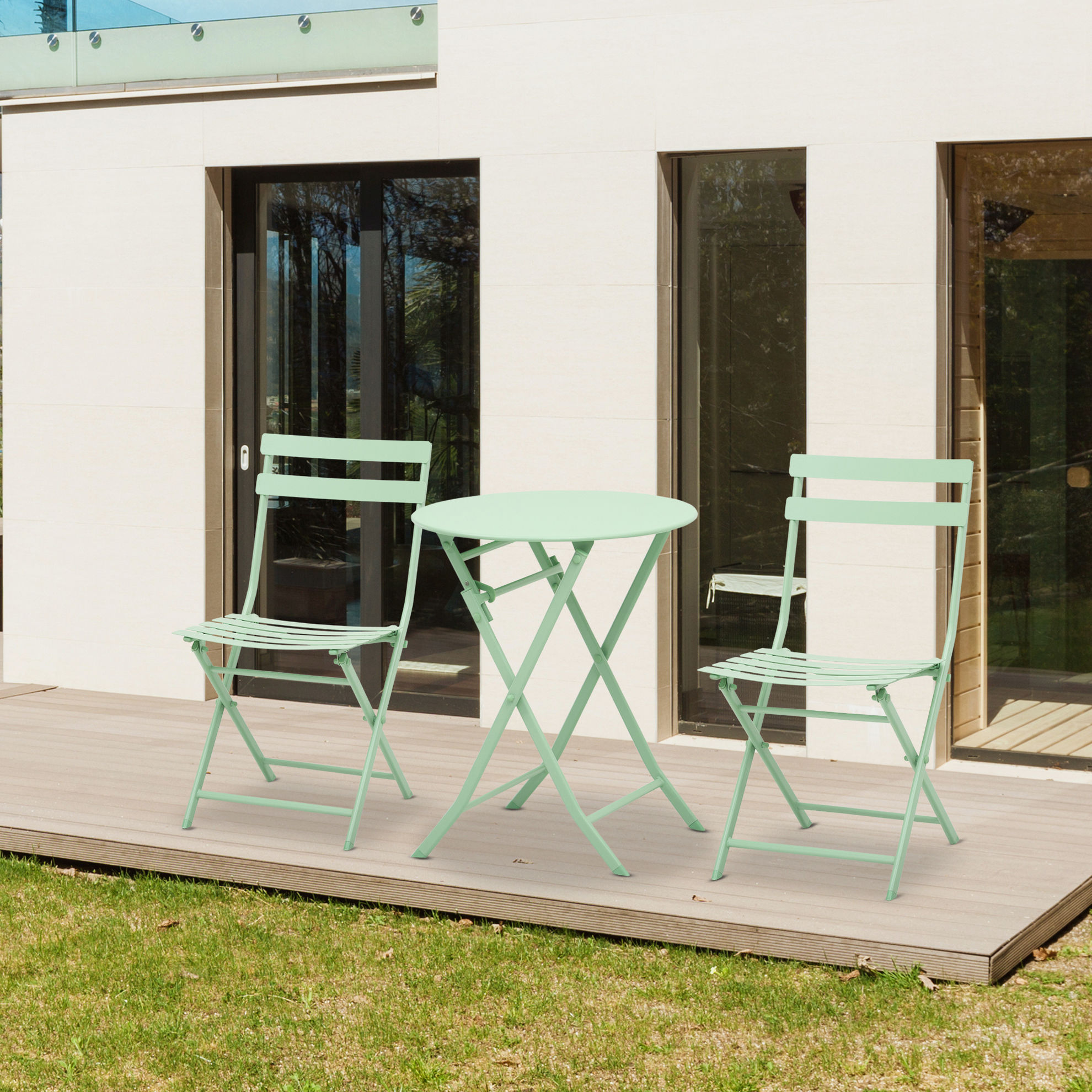 Gartenmöbel-Set im kompaktem Design Farbe: grün | Weltbild.de