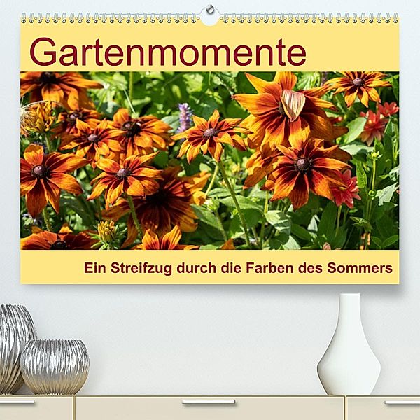 Gartenmomente - Ein Streifzug durch die Farben des Sommers (Premium, hochwertiger DIN A2 Wandkalender 2023, Kunstdruck i, Andreas Jannusch