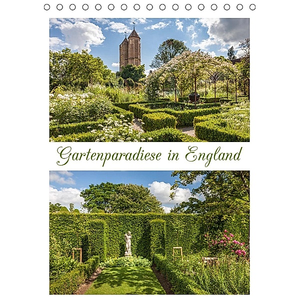 Gartenparadiese in England (Tischkalender 2021 DIN A5 hoch), Christian Müringer