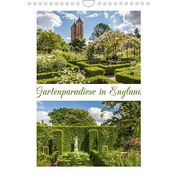 Gartenparadiese in England (Wandkalender 2022 DIN A4 hoch), Christian Müringer