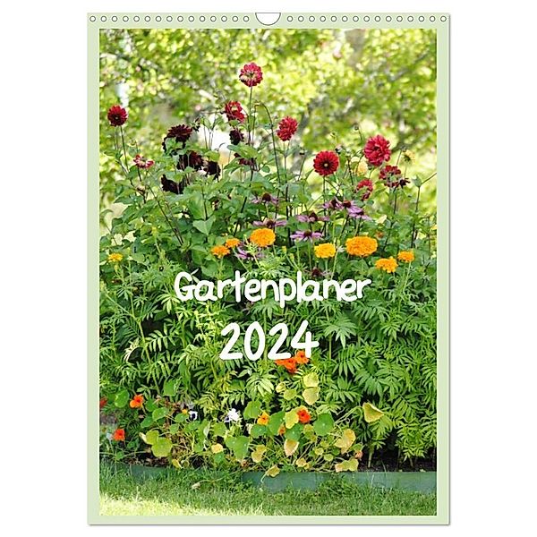 Gartenplaner (Wandkalender 2024 DIN A3 hoch), CALVENDO Monatskalender, tinadefortunata