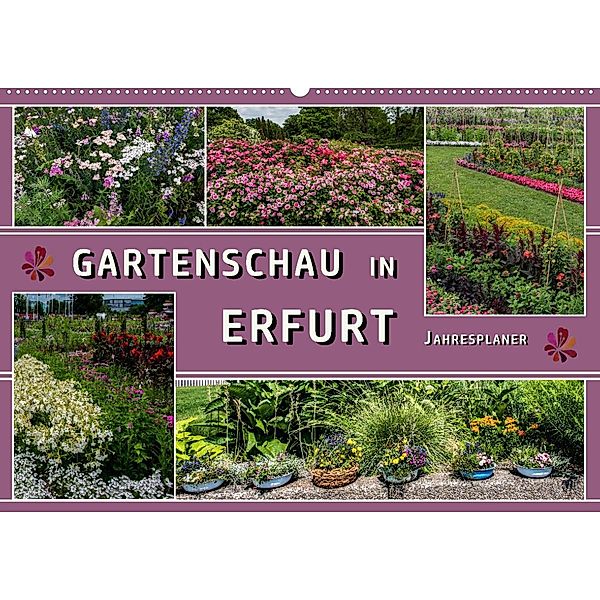 Gartenschau in Erfurt (Wandkalender 2023 DIN A2 quer), Elke & Hermann Koch