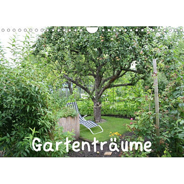 Gartenträume (Wandkalender 2022 DIN A4 quer), Elke Müller