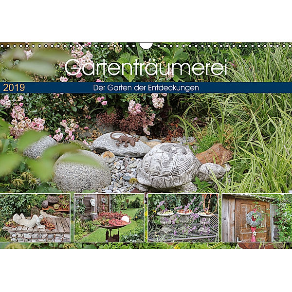 Gartenträumerei (Wandkalender 2019 DIN A3 quer), Katrin Lantzsch