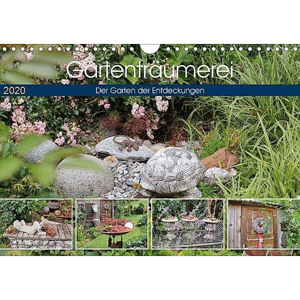 Gartenträumerei (Wandkalender 2020 DIN A4 quer), Katrin Lantzsch