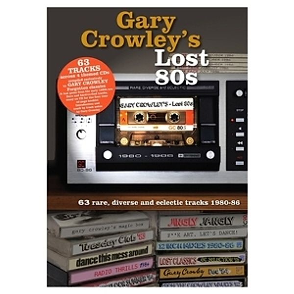 Gary Crowley'S Lost 80s (4cd Media Book), Diverse Interpreten