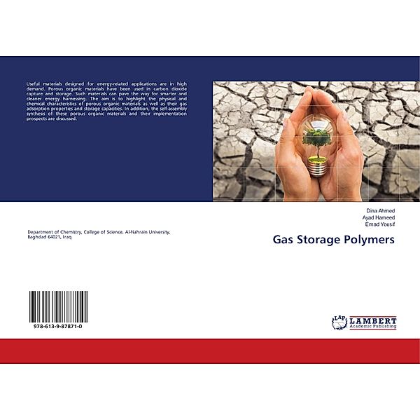 Gas Storage Polymers, Dina Ahmed, Ayad Hameed, Emad Yousif