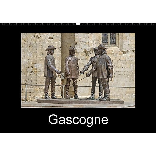 Gascogne (Wandkalender 2017 DIN A2 quer), Ralf-Udo Thiele