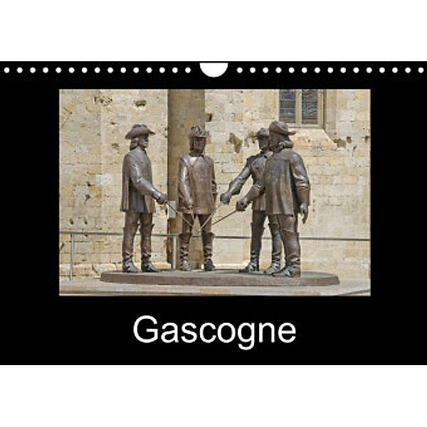 Gascogne (Wandkalender 2022 DIN A4 quer), Ralf-Udo Thiele