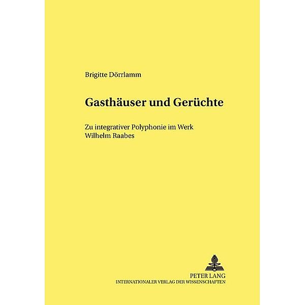 Gasthäuser und Gerüchte, Brigitte Dörrlamm