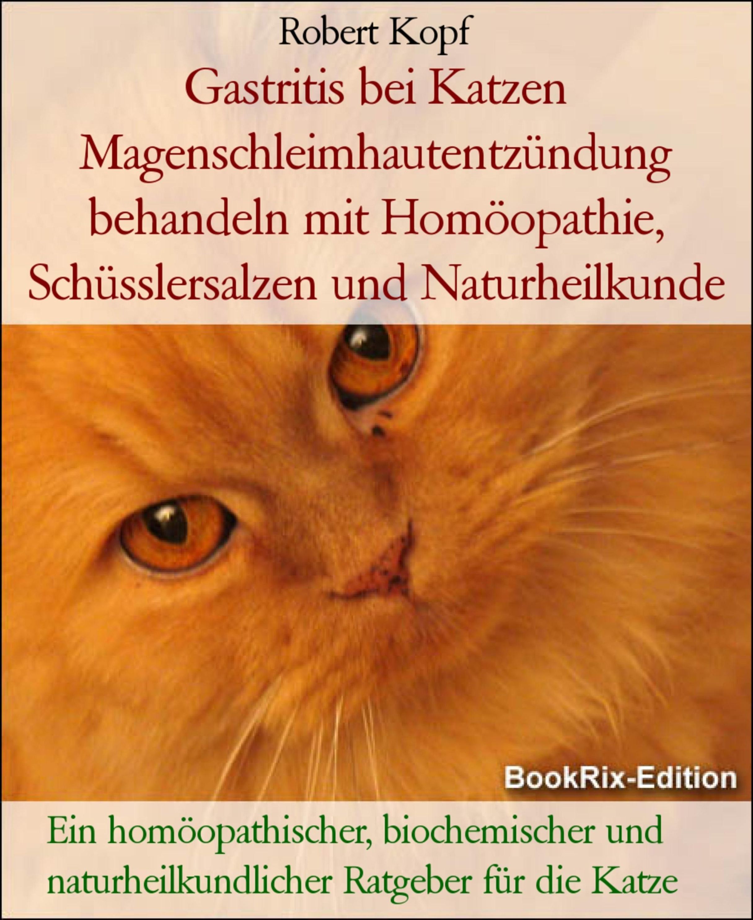 Gastritis bei Katzen Magenschleimhautentzündung behandeln mit Homöopathie,  Schüsslersalzen und Naturheilkunde eBook v. Robert Kopf | Weltbild