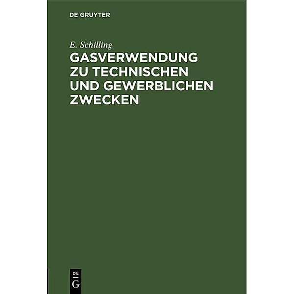 Gasverwendung zu technischen und gewerblichen Zwecken / Jahrbuch des Dokumentationsarchivs des österreichischen Widerstandes, E. Schilling