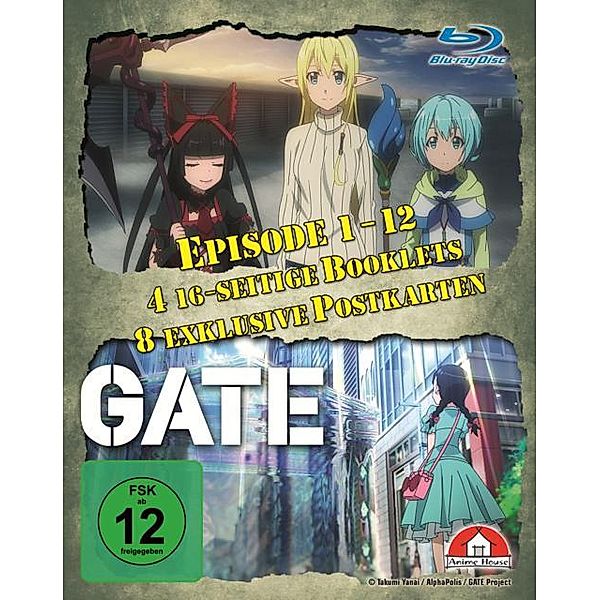 Gate - 1. Staffel (Gesamtausgabe) BLU-RAY Box