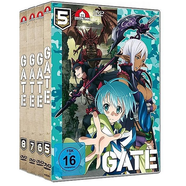 Gate - Staffel 2 - Gesamtausgabe - Bundle - Vol.5-8, Takahiko Kyogoku