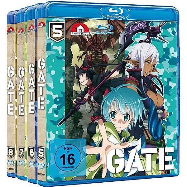 Gate - Staffel 2 - Gesamtausgabe - Bundle - Vol.5-8