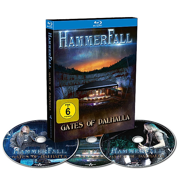 Gates Of Dalhalla CD+Blu Ray, Hammerfall