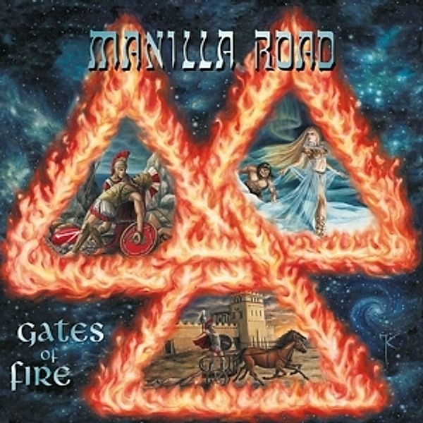 Gates Of Fire (Double Yellow/Black Splatter Vinyl, Manilla Road