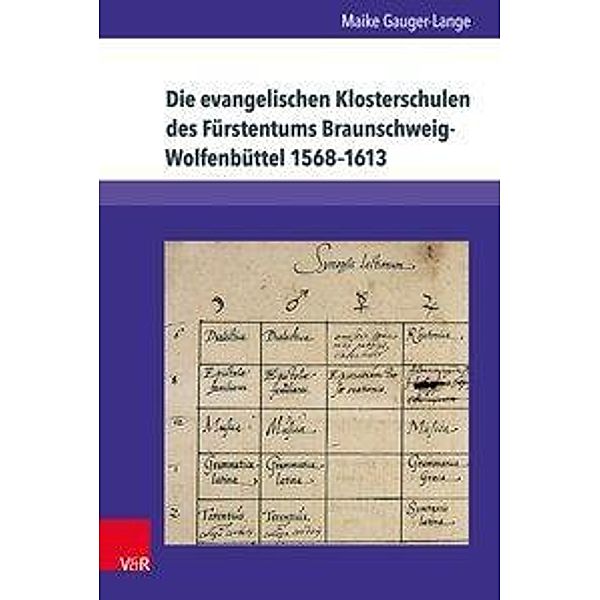 Gauger-Lange, M: evangelischen Klosterschulen, Maike Gauger-Lange