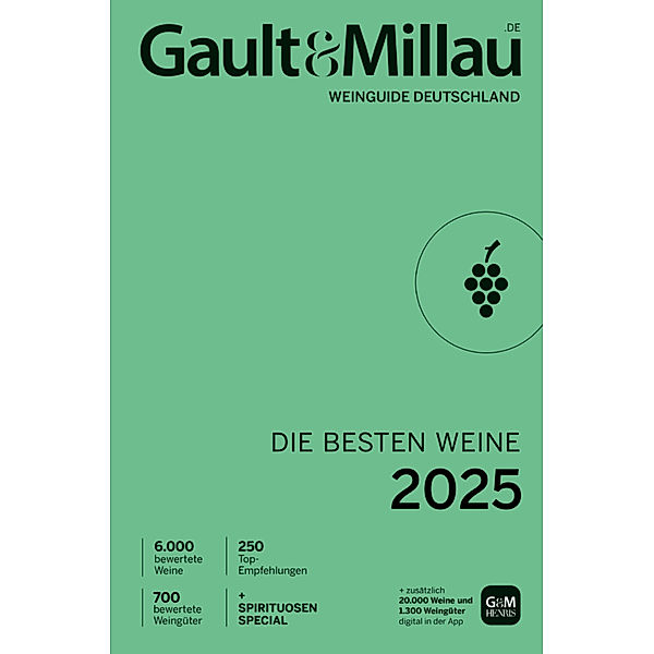 Gault&Millau Weinguide Deutschland - Die besten Weine 2025