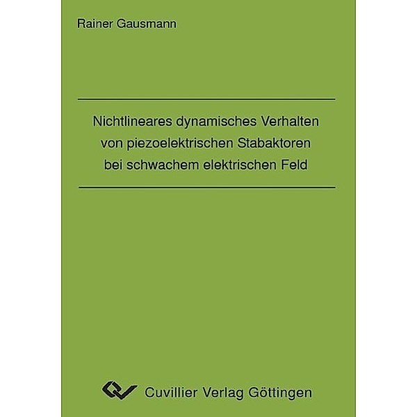 Gausmann, R: Nichtlineares dynamisches Verhalten, Rainer Gausmann