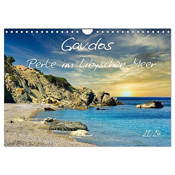 Gavdos - Perle im Libyschen Meer (Wandkalender 2024 DIN A4 quer), CALVENDO Monatskalender, Claudia Kleemann