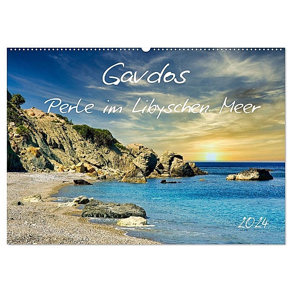 Gavdos - Perle im Libyschen Meer (Wandkalender 2024 DIN A2 quer), CALVENDO Monatskalender, Claudia Kleemann