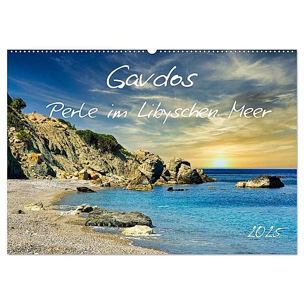 Gavdos - Perle im Libyschen Meer (Wandkalender 2025 DIN A2 quer), CALVENDO Monatskalender, Calvendo, Claudia Kleemann