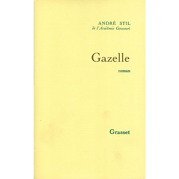 Gazelle / Littérature, André Stil