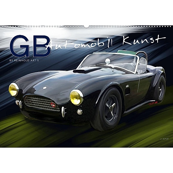 GB Automobil Kunst (Wandkalender 2021 DIN A2 quer), Reinhold Autodisegno