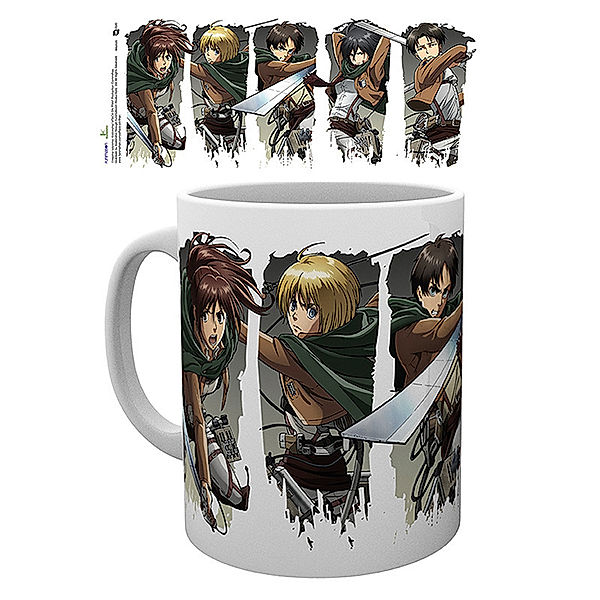 Gb Eye ATTACK ON TITAN Character Montage Tasse