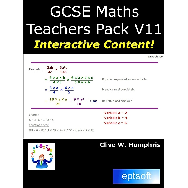 GCSE Maths Teachers Pack V11, Clive W. Humphris
