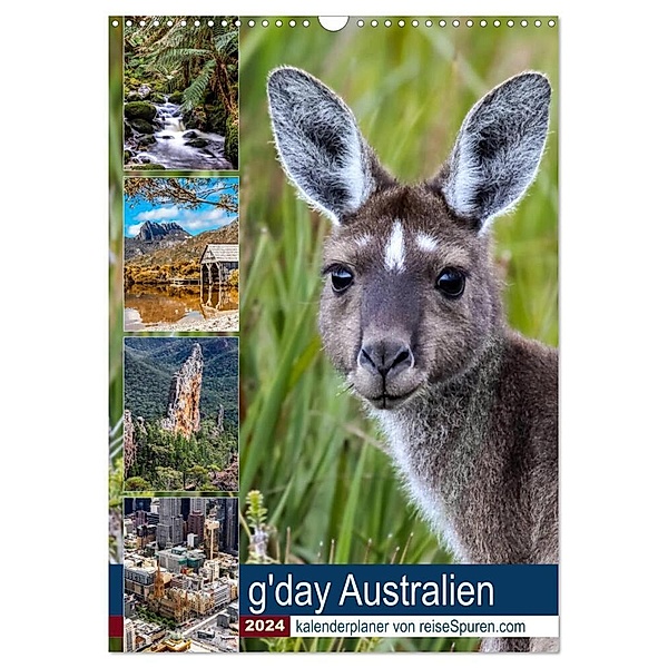 g'day Australien 2024 (Wandkalender 2024 DIN A3 hoch), CALVENDO Monatskalender, Uwe Bergwitz