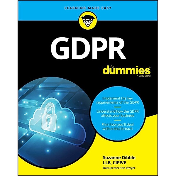 GDPR For Dummies, Suzanne Dibble