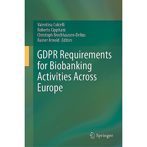 GDPR Requirements for Biobanking Activities Across Europe