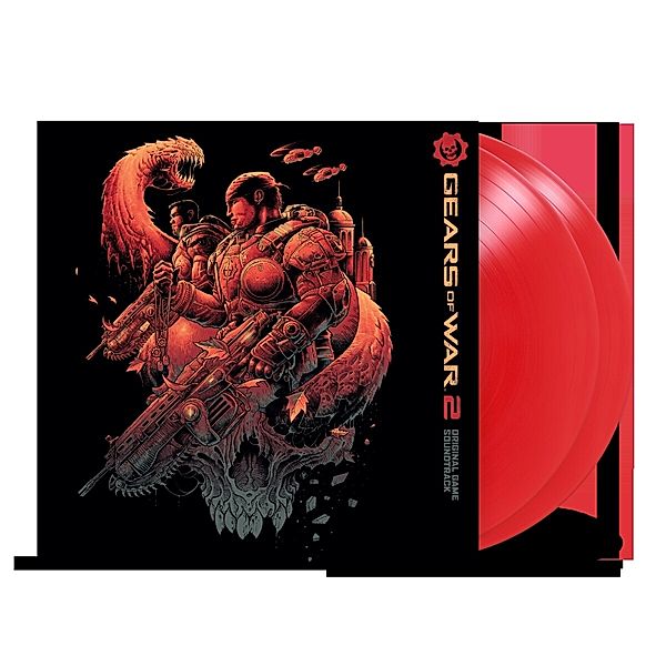 Gears Of War 2 (180g Remastered Red Vinyl 2lp), Ost, Steve Jablonsky