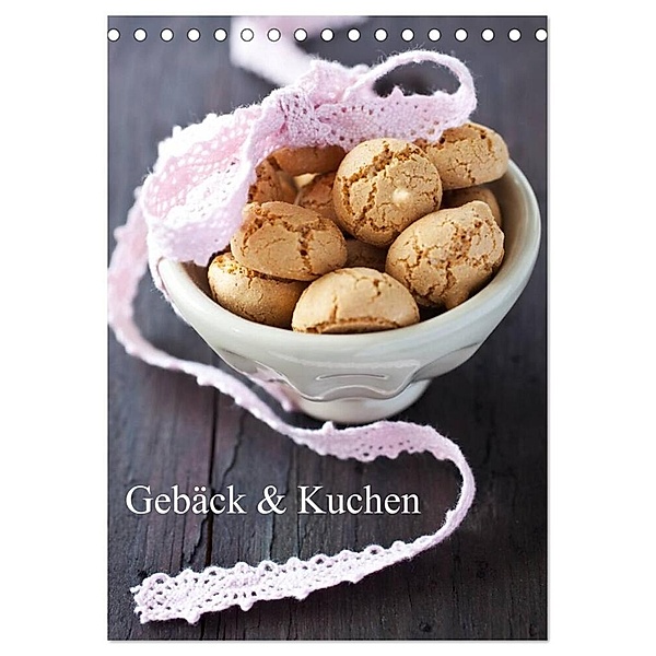 Gebäck und Kuchen (Tischkalender 2024 DIN A5 hoch), CALVENDO Monatskalender, Corinna Gissemann