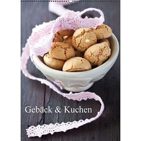 Gebäck und Kuchen (Wandkalender 2016 DIN A2 hoch), Corinna Gissemann