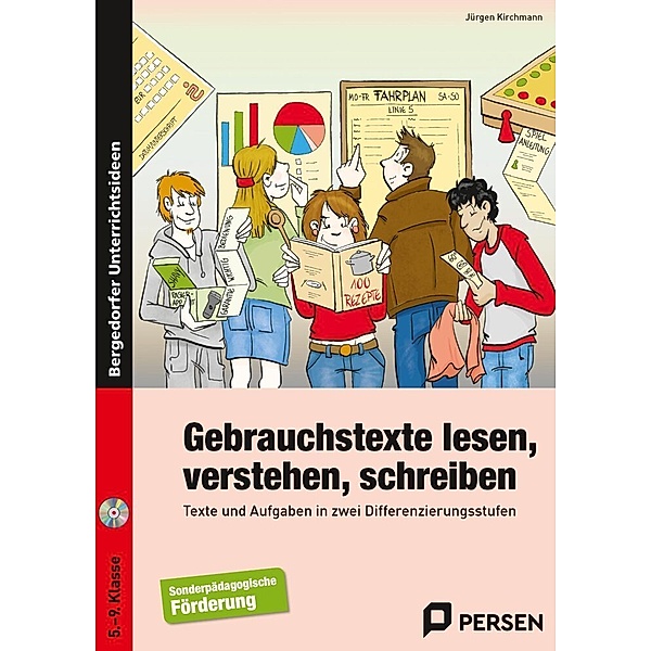 Gebrauchstexte lesen, verstehen, schreiben, m. 1 CD-ROM, Jürgen Kirchmann