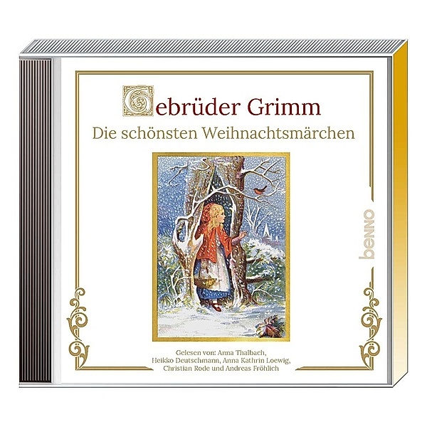 Gebrüder Grimm - Die schönsten Weihnachtsmärchen,Audio-CD, Jacob Grimm, Wilhelm Grimm
