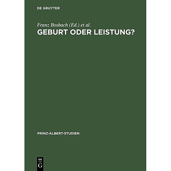 Geburt oder Leistung?