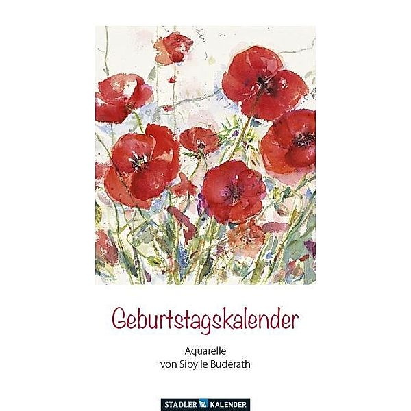 Geburtstagsblumen, Geburtstagskalender, Sibylle Buderath