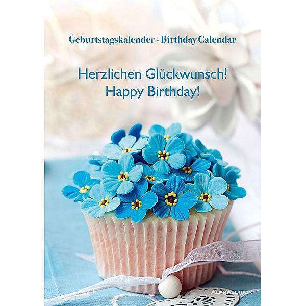 Geburtstagskalender Herzlichen Glückwunsch. Birthday Calendar Happy Birthday