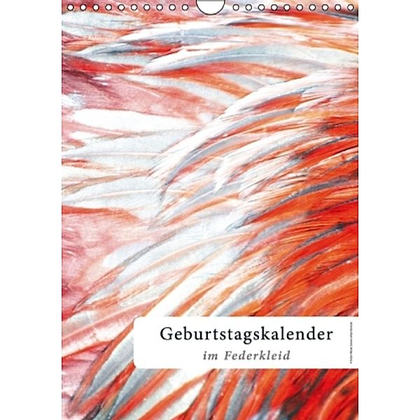 Geburtstagskalender im Federkleid (Wandkalender 2016 DIN A4 hoch), Evelyn Nizold