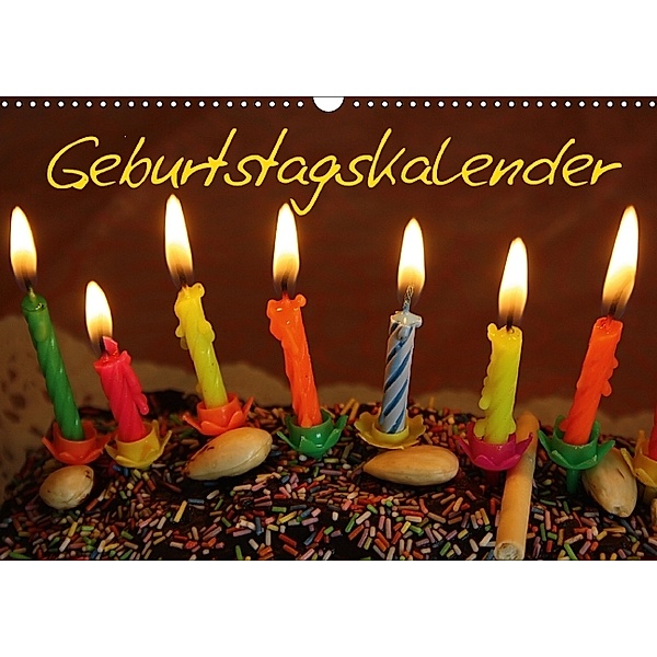 Geburtstagskalender (Wandkalender immerwährend DIN A3 quer), Lilo Kapp