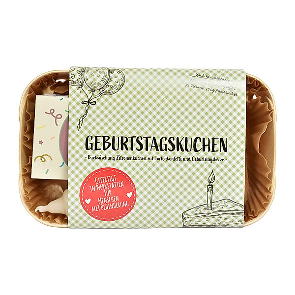 Geburtstagskuchen Backmischung