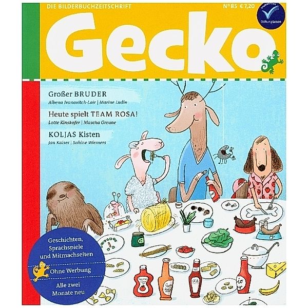 Gecko Kinderzeitschrift Band 85, Albena Ivanovitch-Lair, Lotte Kinskofer, Jan Kaiser, Ina Nefzer, Regina Schwarz